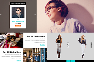 nunuo服装商城HTML模板源码