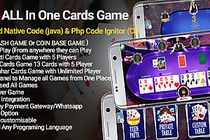 多合一(Teen Patti、Rummy 和 Andar bahar)源代码