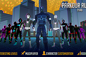 Parkour Robot Race Runner 2049 – PvP Multiplayer【游戏代码】
