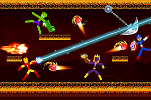 Duel Stick Fighting 2 Player【游戏代码】