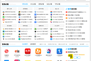 帝国CMS7.5仿《腾牛网》整站源码 QQ个性大型下载站模板 手机同步生成 带火车头采集