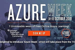 Azure 周:来自 Azure 专家的重要知识和深厚的专业知识源代码
