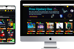 国际版盲盒商城抽奖系统APP+h5盲盒商城源码安卓+IOS双端APP盲盒,英文盲盒源码搭建,国际版盲盒PC端网页版本纯英文多语言,礼品卡充值兑换,优惠券,推广分销,免费开盒,新人盒子,邀请人数达标赠送免费开盒,升级可开对应等级免费盒子,PK对战(谁抽的商品价值多得到对应奖励)等等。支持wechat/Gcash/Grabpay