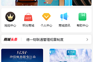 二开新玩法抢拍理财系统/积分商城系统/抢拍竞拍源码