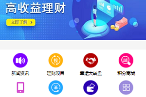 影视投资系统/投资理财/分红返利/自带客服系统