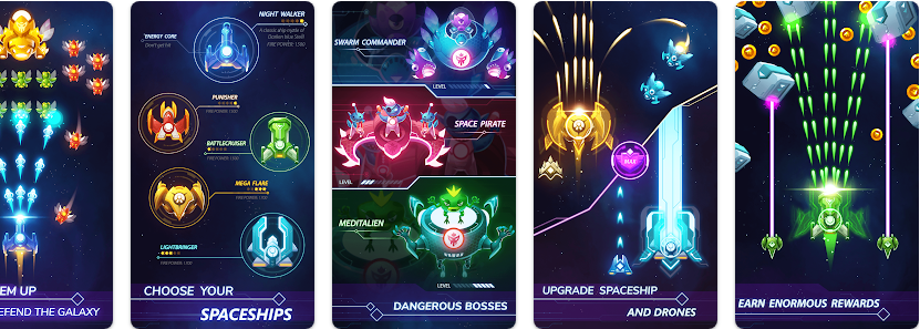Galaxy Shooter – Arcade Sky Force Battle【游戏代码】