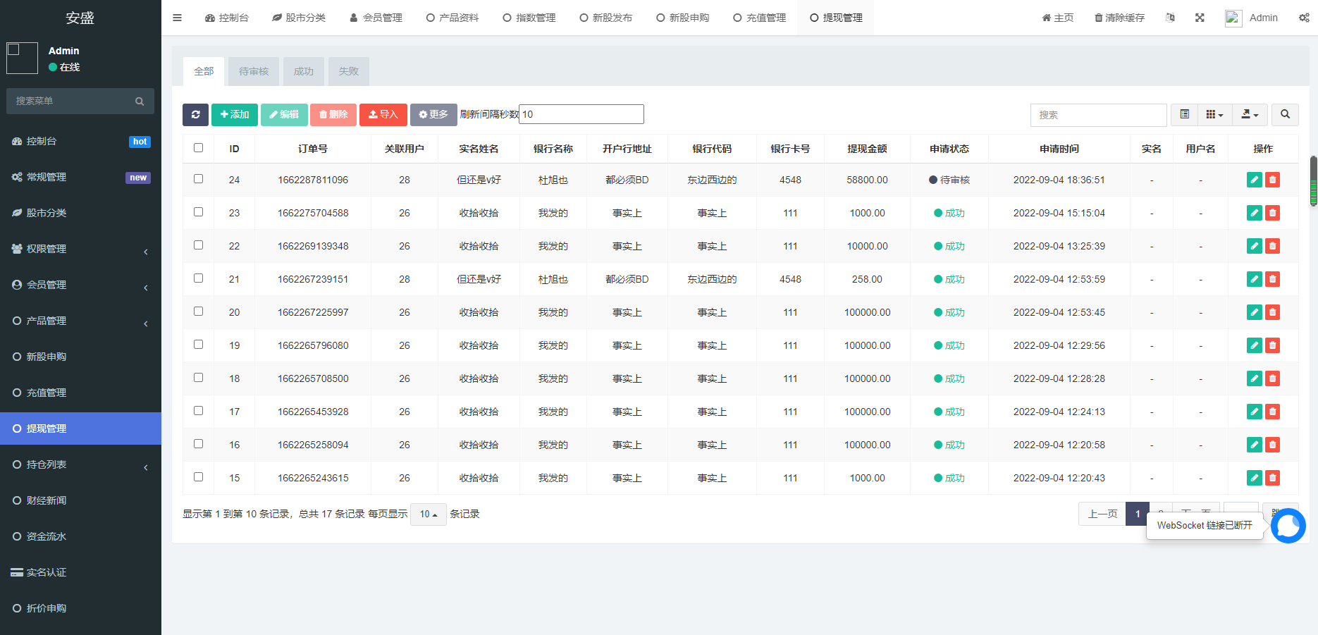 【本站推荐】运营级台湾股票系统源码带新股申购国际股票系统全新后台股票前端uniapp