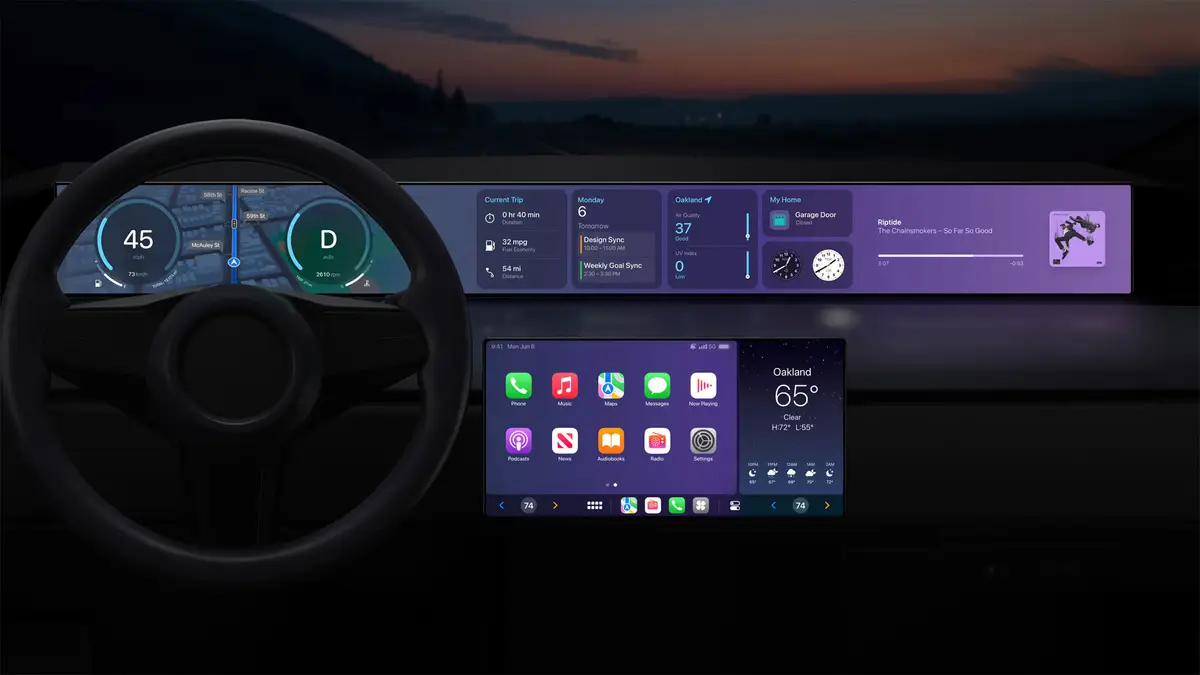 在新的工作场所，您将使用 Cisco Webex 和 Apple 的 CarPlay