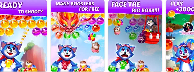 Tomcat Pop: Bubble Shooter【游戏代码】
