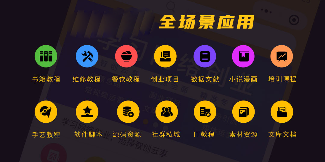 西瓜猪知识付费系统V2/虚拟资源/微信小程序/公众号H5版/激励广告流量主