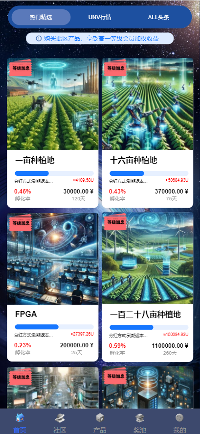 多元化数字经济理财项目