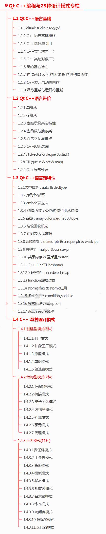 Qt开发进阶技术栈学习路线和资料全面指南