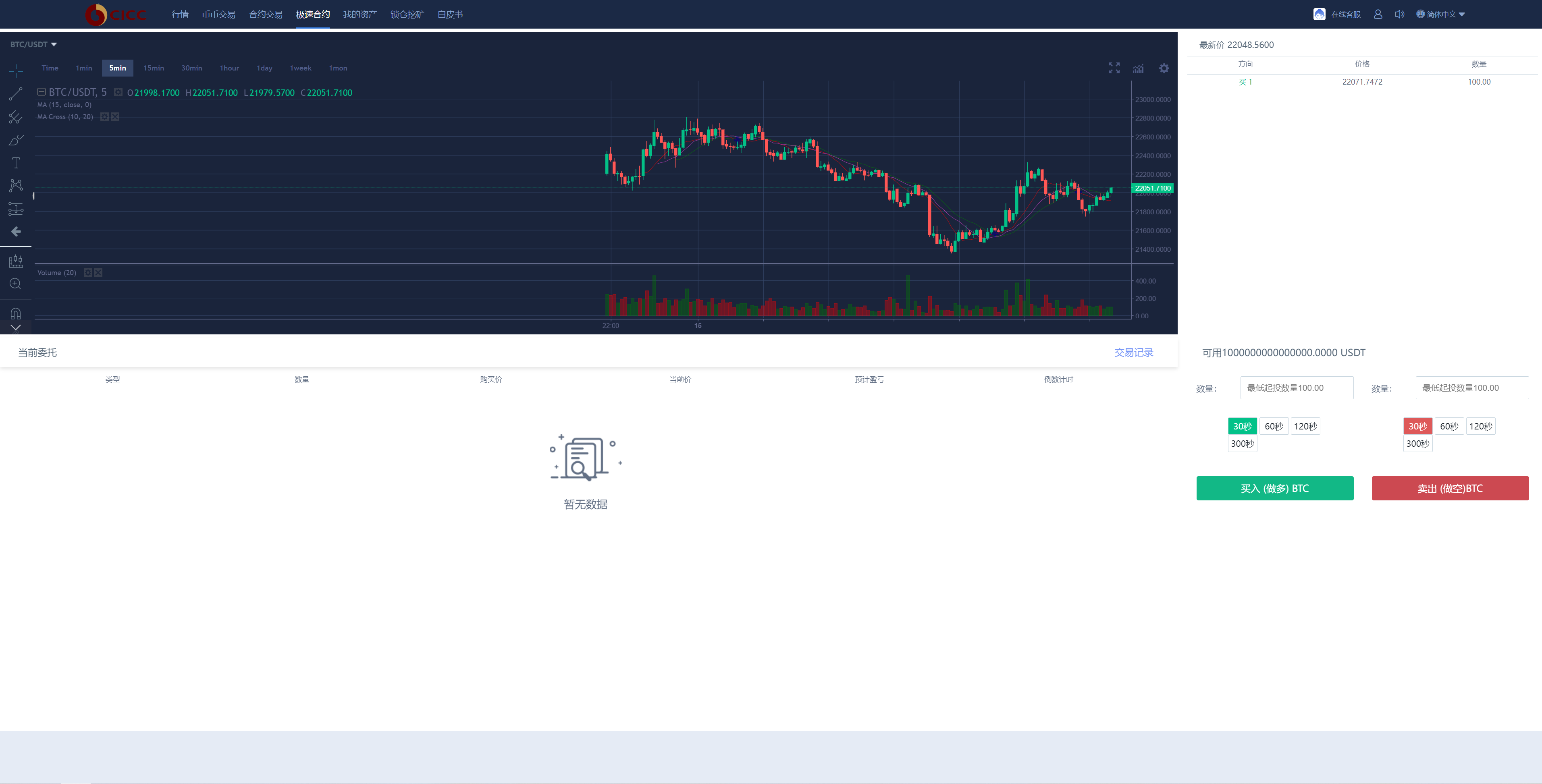 新版UI多语言交易所/锁仓挖矿/币币秒合约交易所