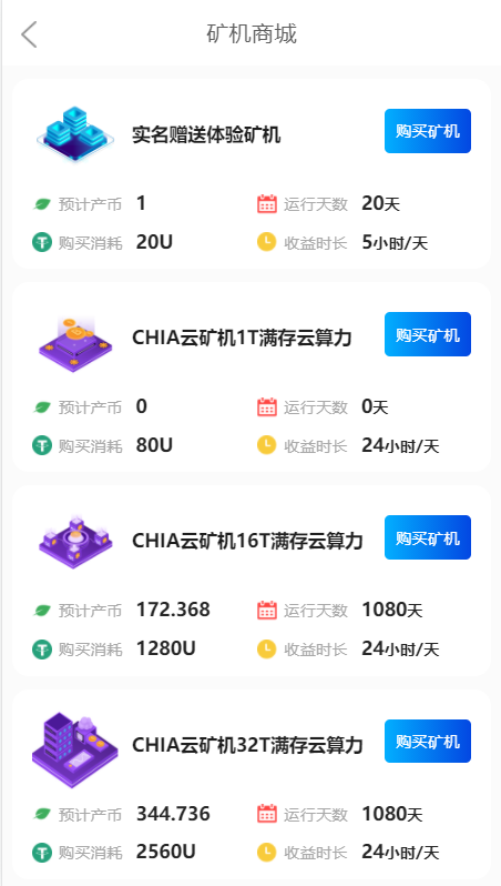 区块链矿机系统/云算力矿机/USDT支付/矿机交易/挖矿系统