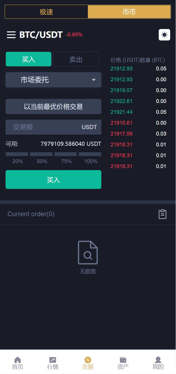 全新多语言交易所/期权币币交易/质押挖矿/新币申购/区块链交易所
